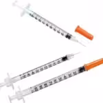 Seringa de insulina 1ml + agulha 0,33×12,7mm – 10 peças